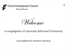 Tablet Screenshot of christpresbyterian.org
